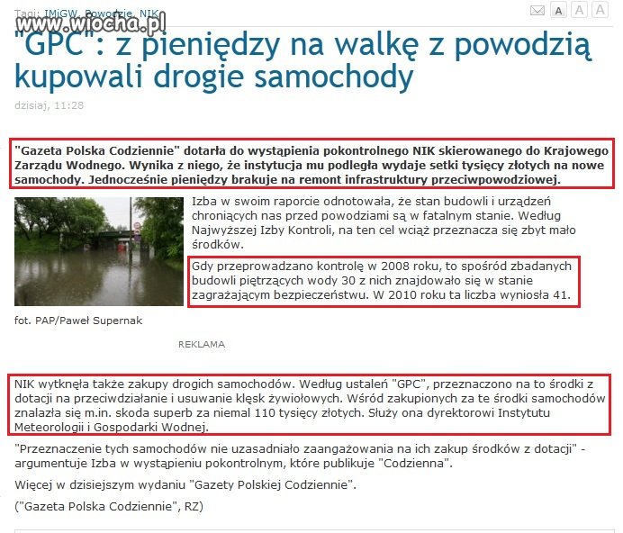 Widać, że niektórym to się powodzi.