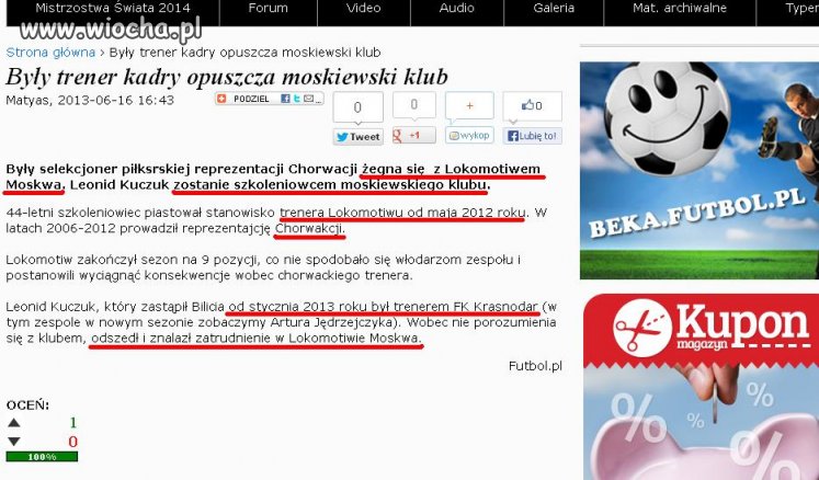 Były selekcjoner "Chorwakcji" pożegnał się z