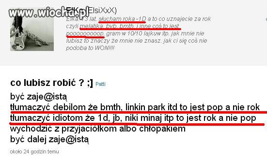Słucham roka czyli 1D 