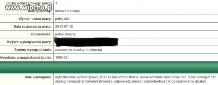 Na pewno ktoś się skusi...