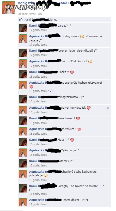 Wyznania na facebooku
