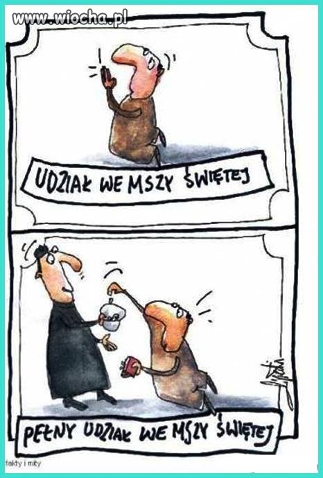To nie jest naśmiewanie z wiary