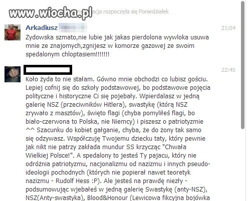 Wkurzył się, bo usunęłam go ze znajomych.