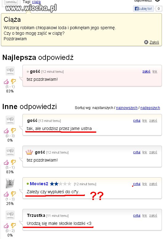 Ciąża.