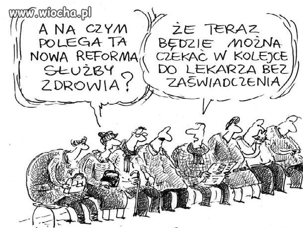 Nowa reforma służby zdrowia