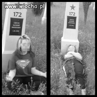 To są groby żołnierzy po II Wojnie Światowej