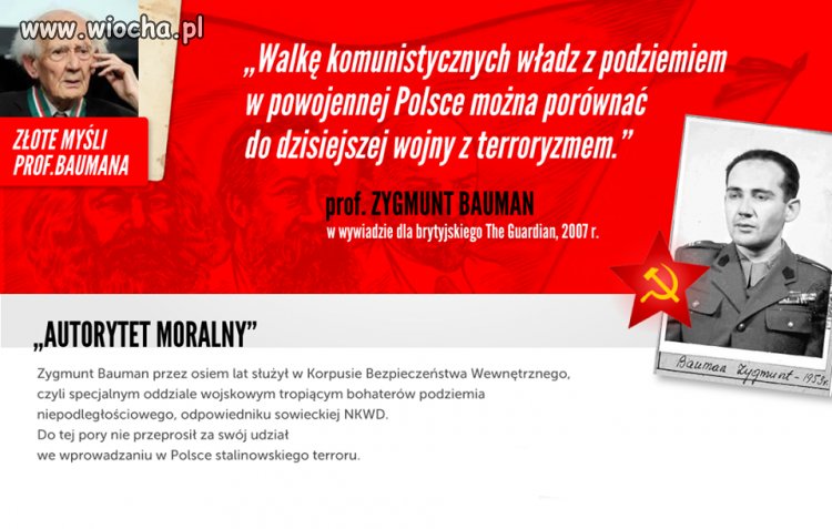 W Polsce autorytetami są komuniści 