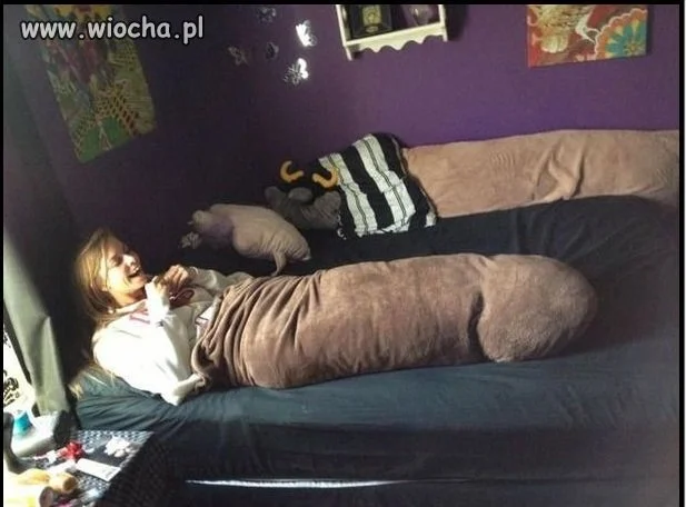 Ch*jowy śpiwór