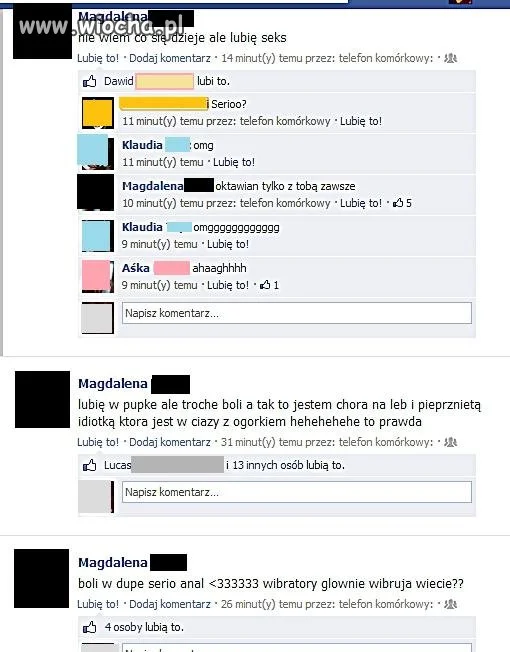Gimbazistki ujawniają swoje żądze i pragnienia...