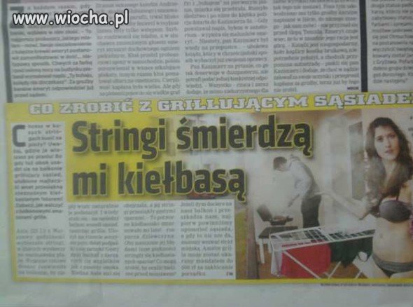 Co zrobić z grillującym sąsiadem? 