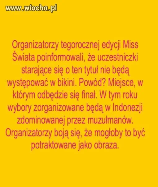 My dla muzułmanów tak...
