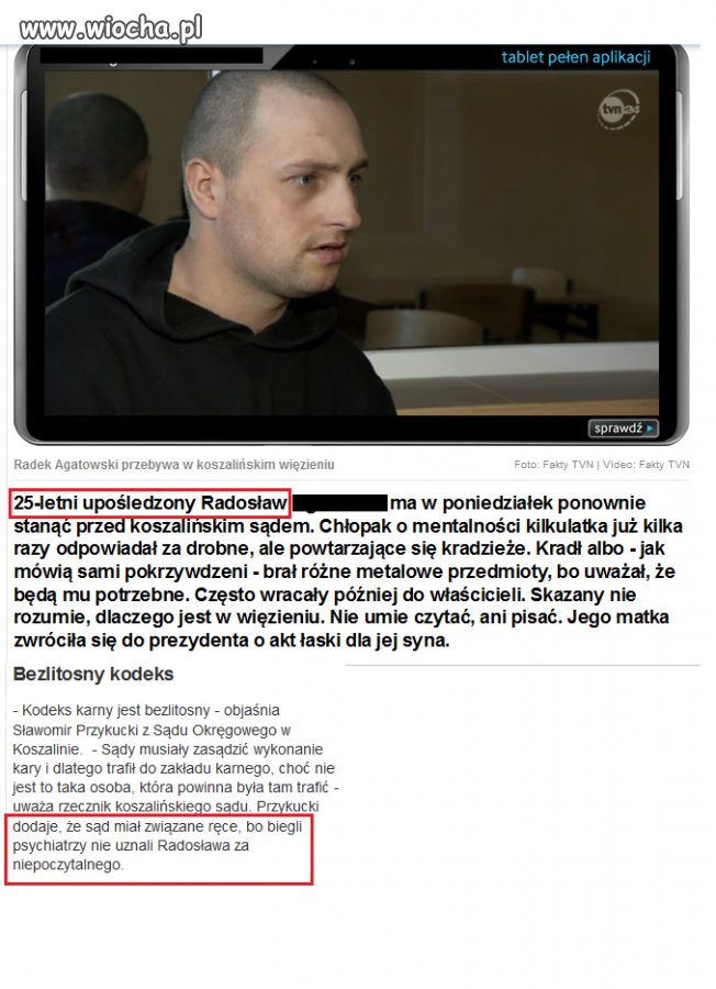 Polski wymiar sprwiedliwości.