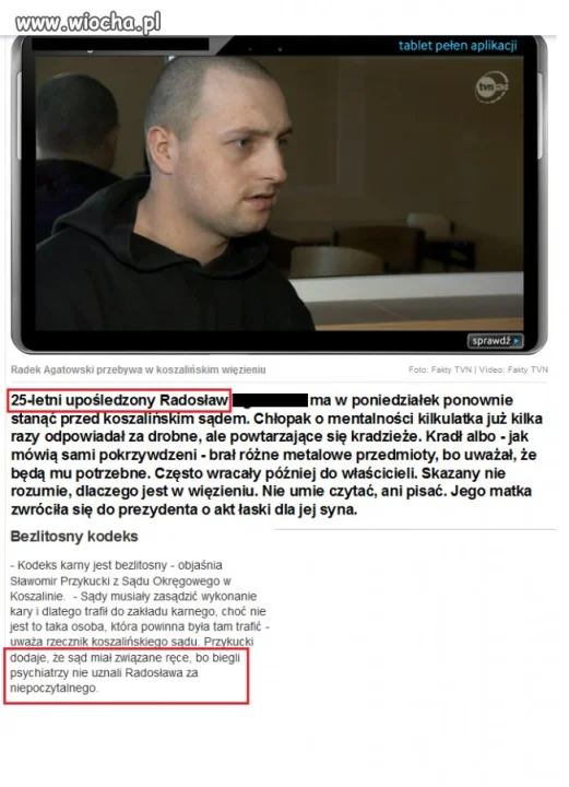 Polski wymiar sprwiedliwości.