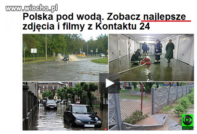 Jak zdjęcia z powodzi mogą być najlepsze?
