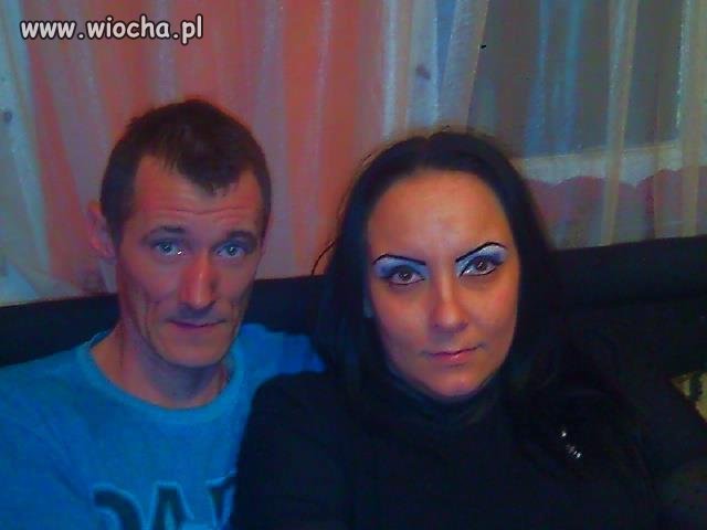 Rozumiem, że chciała być ładnie umalowana...
