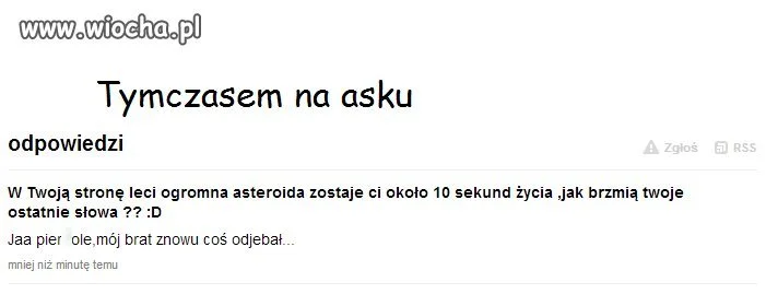 Odpowiedzi na Asku...