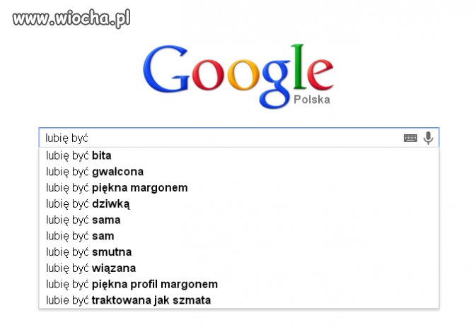 O upodobaniach