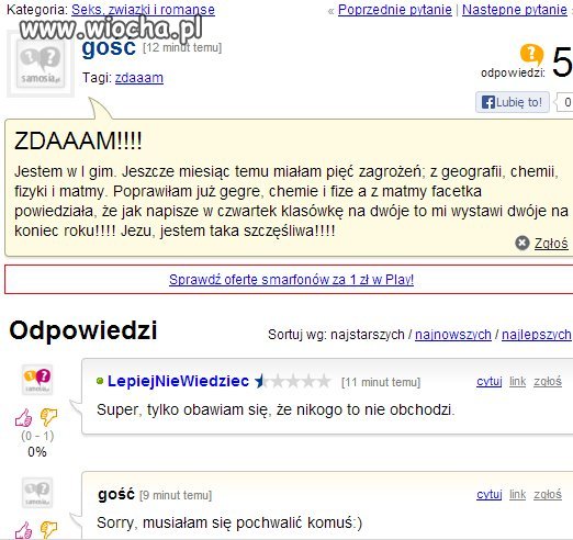 Po co się chwalić???