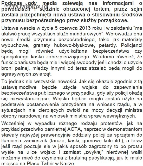 Cichaczem weszła nowa ustawa...