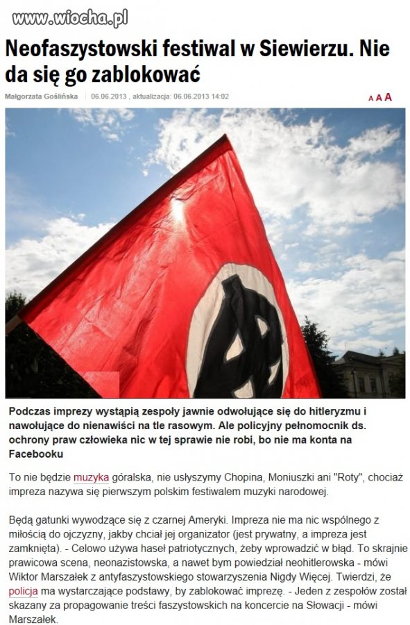 Neofaszystowski festiwal... w Polsce!!!