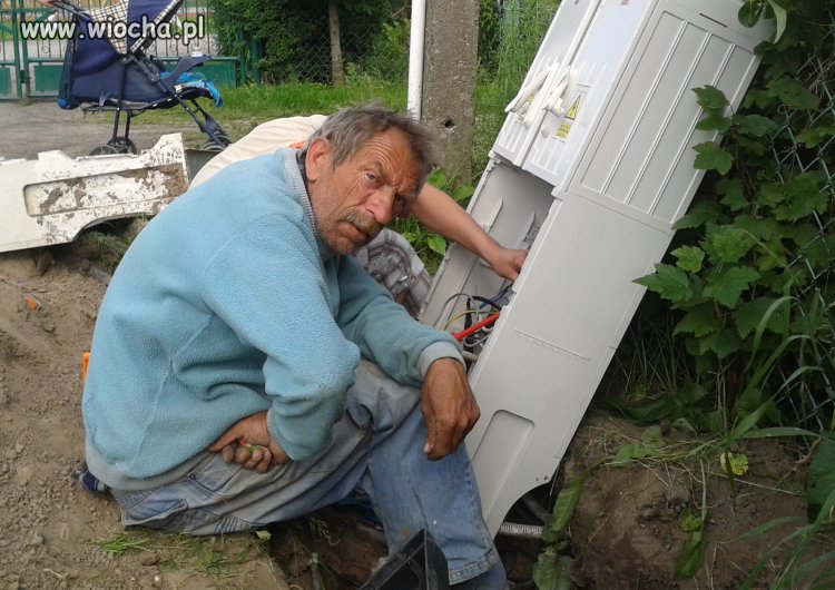Pijany elektryk na działkach, 8 godzin bez prądu w