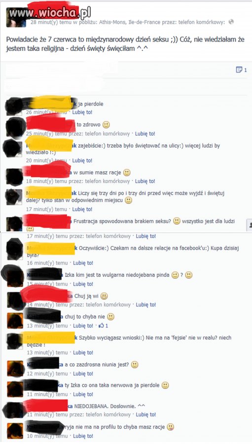 Bo należy się pochwalić na fb...