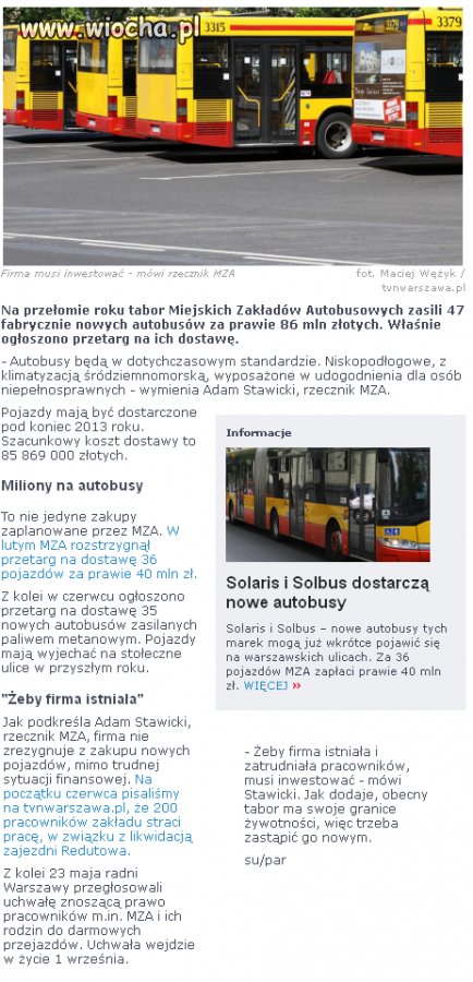 Wolałem ikarusy tańsze bilety i częstsze kursy...