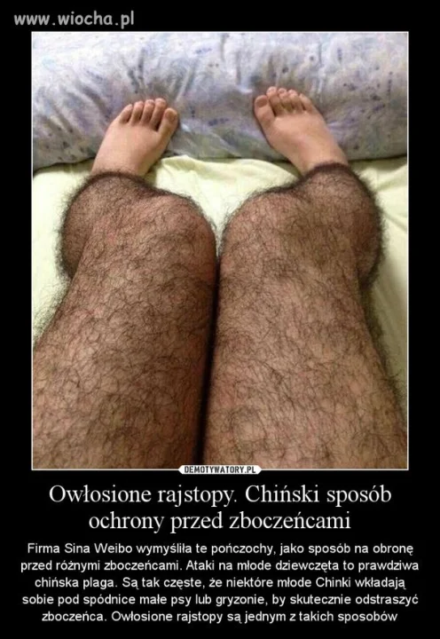 Owłosione Rajstopy..