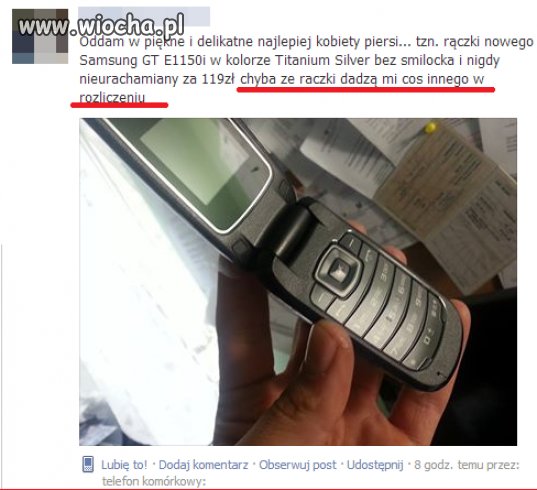 Cóż, każdy lubi to co lubi