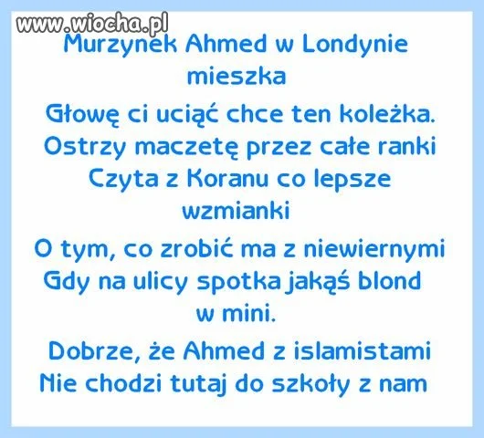 Nowa wersja Murzynka Bambo