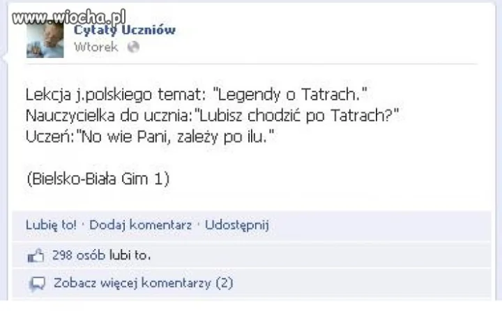 Cytaty...Lekcja J.polskiego