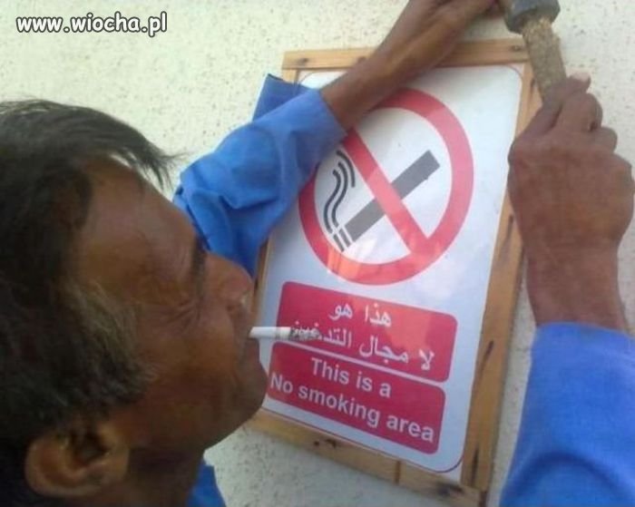 Taaa, zakaz palenia