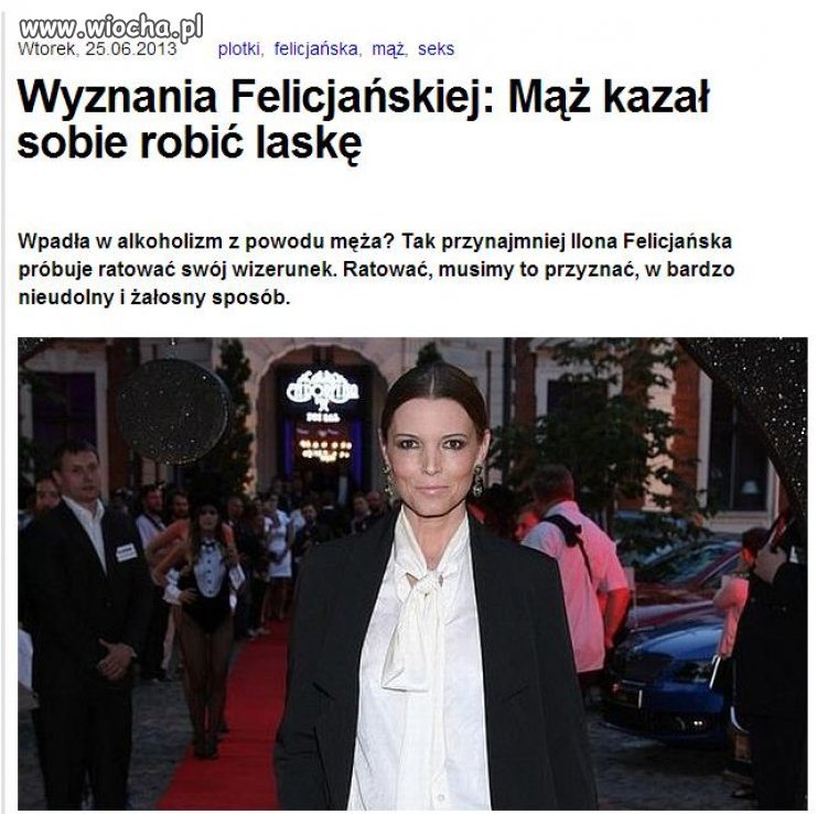 Ciekawy sposób ratowania swego wizerunku...