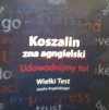 Koszalin zna angielski.