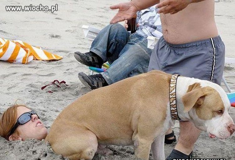 Zabawy na plaży