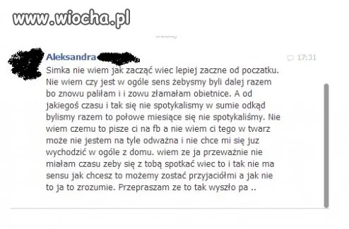Zerwanie na Facebook 