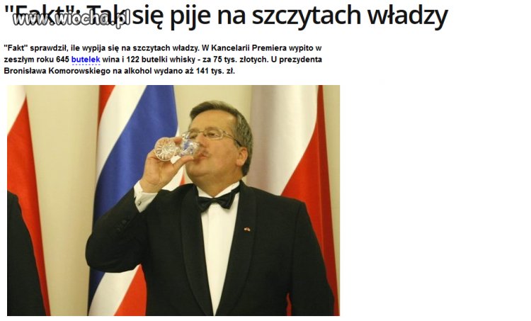 Piją i rządzą