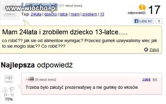 Mam 24lata i zrobiłem