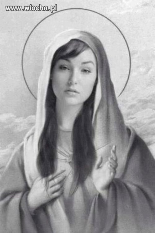 W roli Matki Boskiej - Sasha Grey