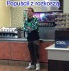 Popuścił z ...
