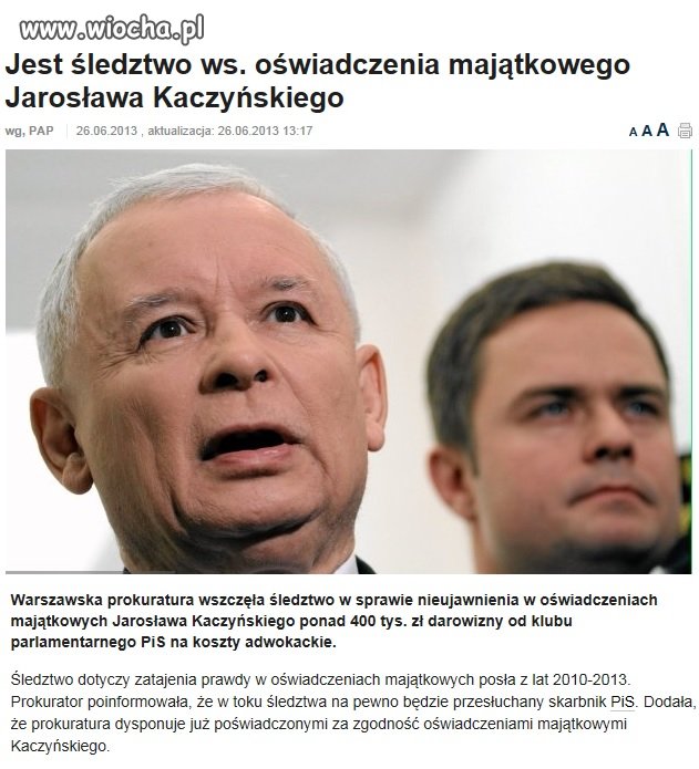 Prawo zadziałało...a Sprawiedliwość