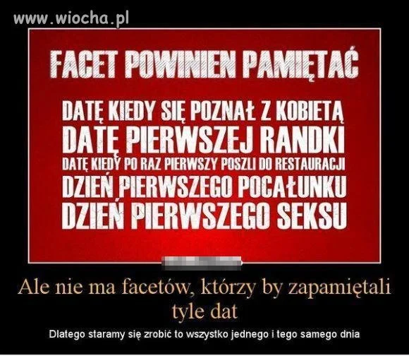 Postaraj się zapamiętać 