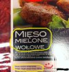 Mięso wołowe w 100% z wieprzowiny...