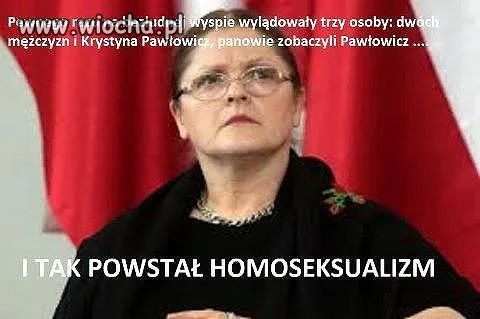 No, a morał z tej przypowieści wynika taki :