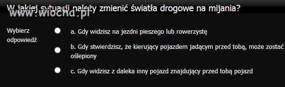 Egzamin teoretyczny Państwowy 
