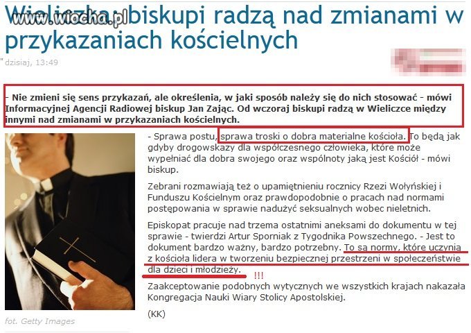 Do każdego przykazania dodadzą opis z gwiazdką: