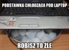 Dodatkowe chłodzenie laptopa 