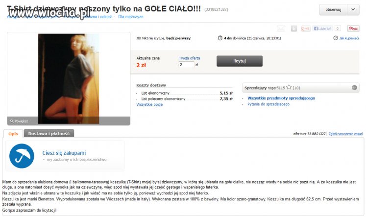 Znalezione na allegro