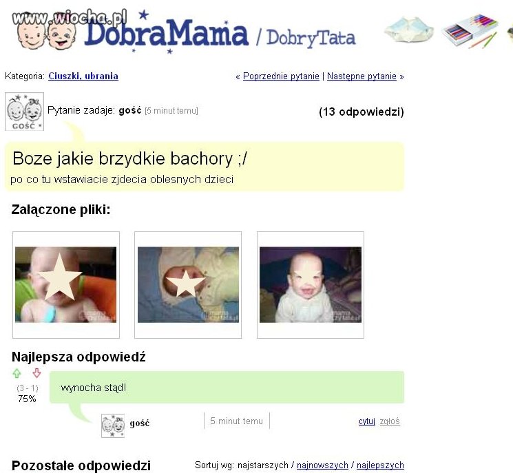 DOBRAMAMA wyśmiewa się z dzieci