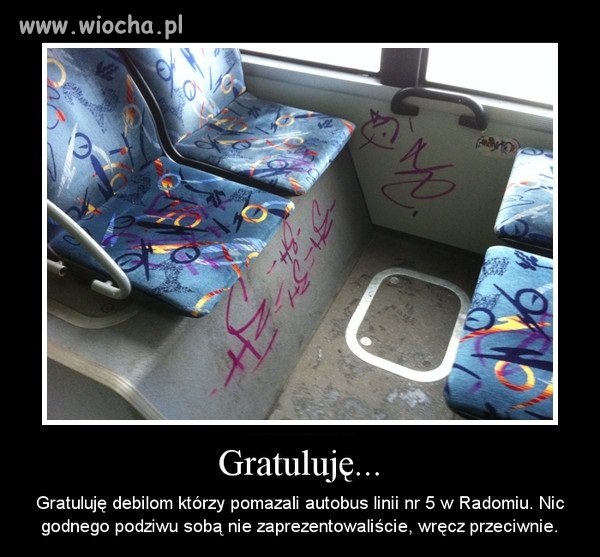 Widać przeszkadzało...